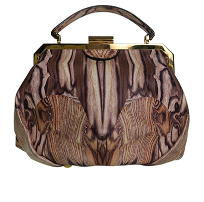 Vintage Butterfly Printed Bag, front view